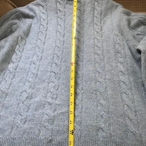 Neiman Marcus Light Blue Knit Sweater Men's XL